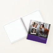 Carnet Graduation 2025 Party Grad Purple Photo Invité (Intérieur)