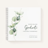 Carnet Graduation 2025 Photo Eucalyptus Invité (Devant)