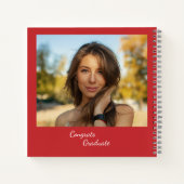 Carnet Graduation 2025 Photos Grad Party invité (Dos)