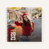 Carnet Graduation 2025 Photos Grad Party invité (Devant)