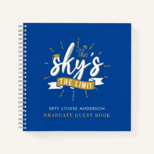 Carnet Graduation 2025 The Sky is the Limit Name Guest