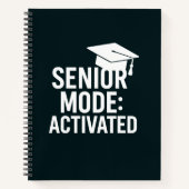 Carnet Graduation cap citation drôle (Devant)