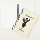 Carnet Graduation de l'aquarelle personnalisée (7) (À l'intérieur)