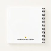 Carnet Graduation Mots de sagesse pour les diplômés (Dos)