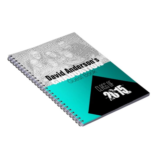 Carnet Graduation Party Class of 2018 Custom Guest Book 1 (Côté Droit)