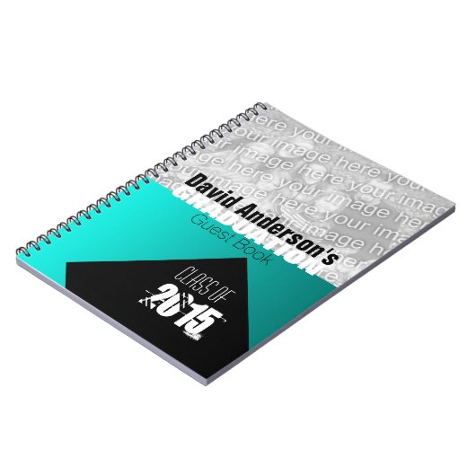 Carnet Graduation Party Class of 2018 Custom Guest Book 1 (Côté gauche)