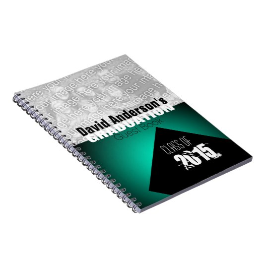 Carnet Graduation Party Class of 2018 Custom Guest Book 2 (Côté Droit)