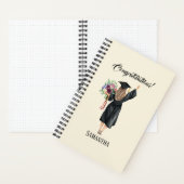 Carnet Graduation personnalisée de l'aquarelle (8) (À l'intérieur)