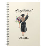 Carnet Graduation personnalisée de l'aquarelle (8) (Devant)