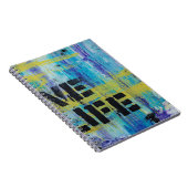 Carnet Graffiti abstrait Arrière - plan (Côté Droit)