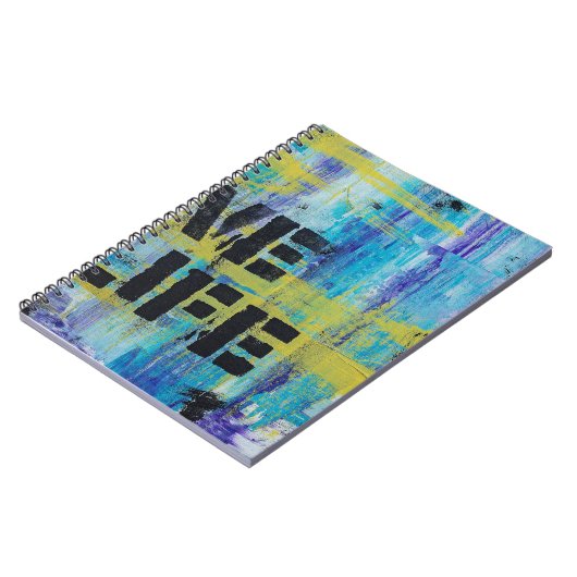 Carnet Graffiti abstrait Arrière - plan (Côté gauche)