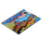 Carnet Graffiti Abstrait coloré (Côté gauche)