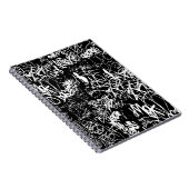 Carnet Graffiti Collage Abstrait Motif d'impression (Côté Droit)