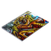 Carnet Graffiti coloré (Côté gauche)