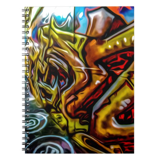 Carnet Graffiti coloré (Devant)
