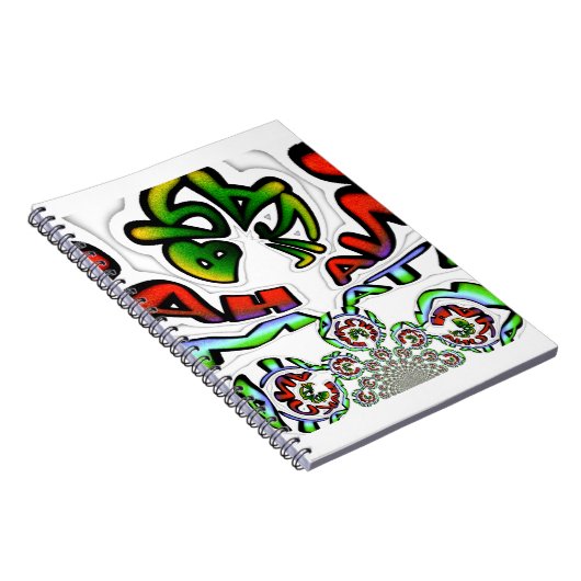 Carnet Graffiti coloré Hakuna Matata (Côté Droit)