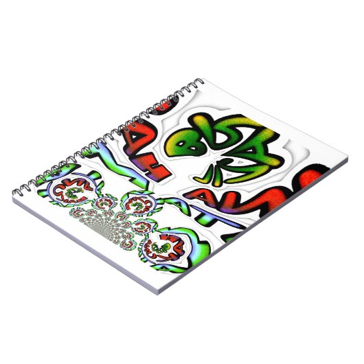 Carnet Graffiti coloré Hakuna Matata (Côté gauche)