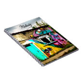 Carnet Graffiti coloré personnalisé abandonné (Côté Droit)