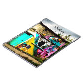 Carnet Graffiti coloré personnalisé abandonné (Côté gauche)