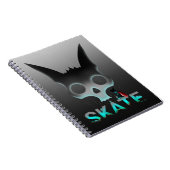 Carnet Graffiti de crâne - Chat (Côté Droit)