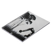 Carnet Graffiti de déforestation Silhouette Art (Côté gauche)