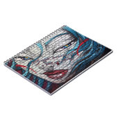 Carnet Graffiti de fille asiatique (Côté gauche)