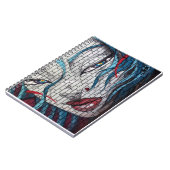 Carnet Graffiti de fille asiatique (Côté gauche)