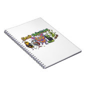 Carnet Graffiti de la Squad de Bugs de Dessin Animé Cool (Côté Droit)