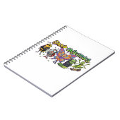 Carnet Graffiti de la Squad de Bugs de Dessin Animé Cool (Côté gauche)