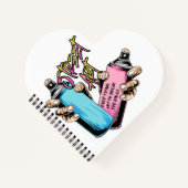 Carnet Graffiti de rue urbain (Devant)