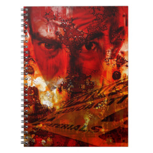 Carnet Graffiti Face rouge