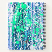 Carnet Graffiti Heart Paint Pour Blue & Green Quoi que ce (Dos)