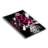 Carnet Graffiti Peinture de street Spray Pas de paix (Côté Droit)