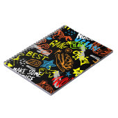 Carnet Graffiti pour garçons : Coolness dessinée à la mai (Côté gauche)