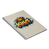 Carnet Graffiti Roi Couronné de la Rue (Côté Droit)