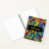 Carnet Graffiti Street Art Sketchbook en néon coloré (Intérieur)