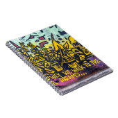 Carnet Graffiti urbain Art Abstrait (Côté Droit)