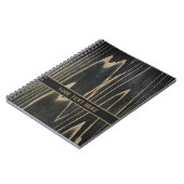 Carnet Grain de bois séculaire - Personnalisable (Côté gauche)