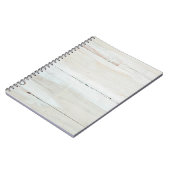 Carnet Graine blanchie à la chaux Bois blanc (Côté gauche)