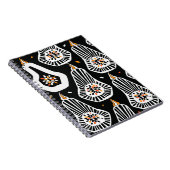 Carnet Graines Citrouilles stylisées : Conception transpa (Côté Droit)
