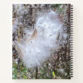 Carnet Graines d'algue et soie sur mesure (Dos)