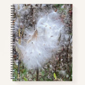 Carnet Graines d'algue et soie sur mesure (Devant)