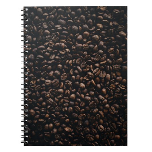 Carnet Graines de café Brown (Devant)