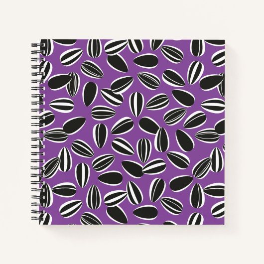 Carnet Graines de tournesol (Devant)