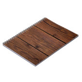 Carnet Grains de bois de texture lavés patiné (Côté gauche)