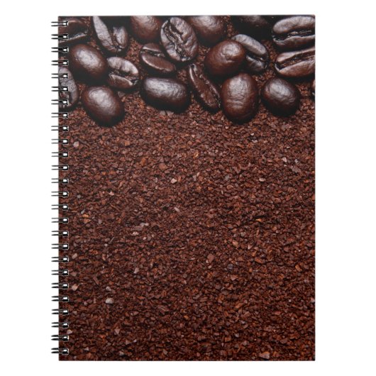 Carnet Grains de café - modèles customisés par haricot de (Devant)