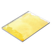 Carnet grand arrière - plan d'aquarelle - peintures 2 (Côté gauche)