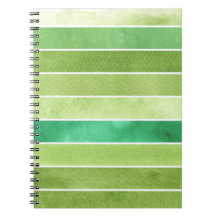 Carnet grand arrière - plan vert d'aquarelle - aquarelle