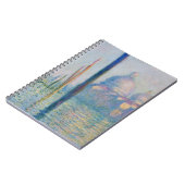 Carnet Grand Canal Monet Venise Italie Peinture classique (Côté gauche)
