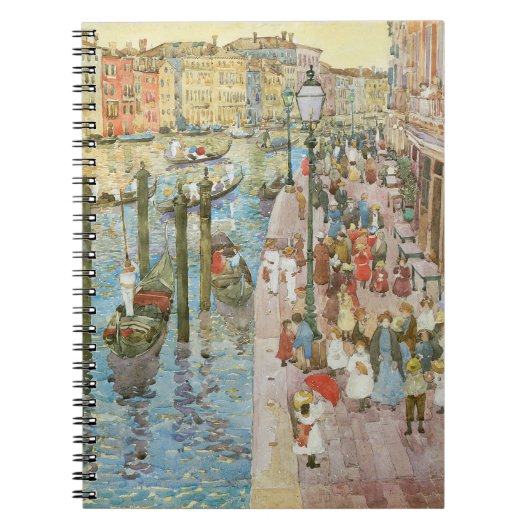Carnet Grand Canal, Venise par Maurice Prendergast (Devant)